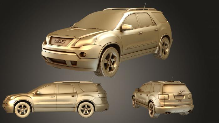 نموذج ثلاثي الأبعاد لآلة CNC السيارات والنقل جي إم سي أكاديا 2011